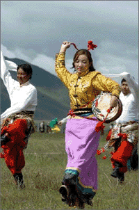 チベット族の祭りの写真6