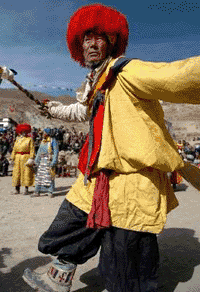 チベット族の祭りの写真5