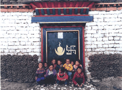チベット族の民家1