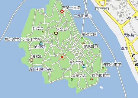 鼓浪嶋案内図