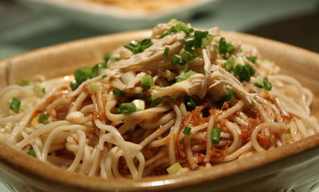 鶏丝冷麺